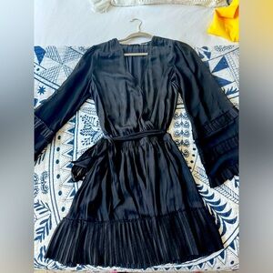 Ramy Brook Dress long sleeve with pleats